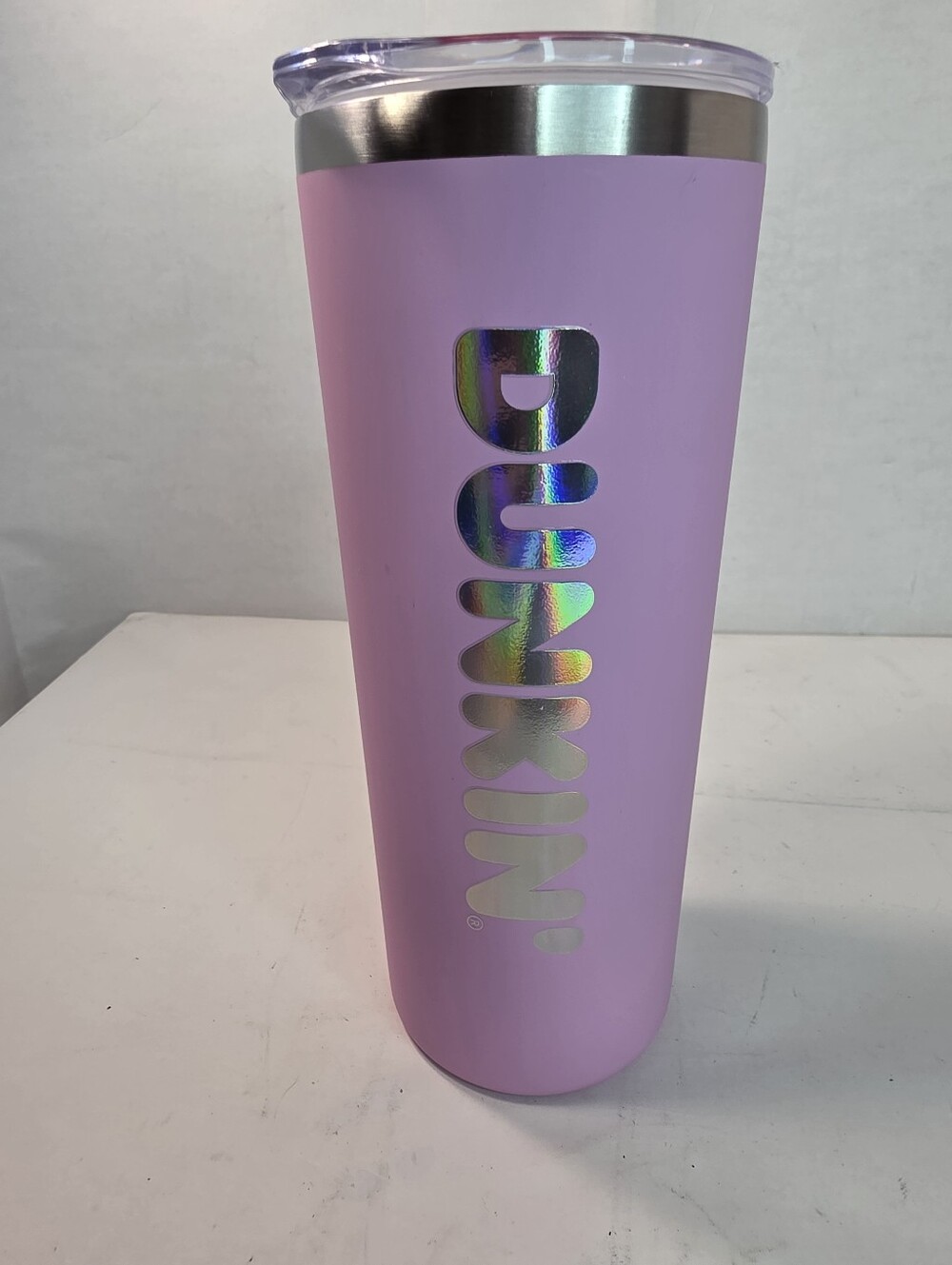 Limited-edition Summer 2023 Dunkin' Donuts Stainless Insulated Travel Tumbler.